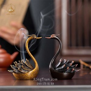 Lư Xông Trầm Thiên Nga Đồng Giả Cổ LXTD-001