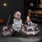 Thác Khói Sứ Chú Tiểu Ngủ Ngồi An Nhiên TKTH-005